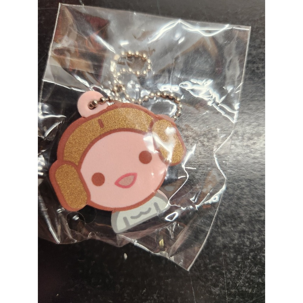 Star Wars Celebration 2019 Chicago Princess Leia PVC Keychain Charm LFL